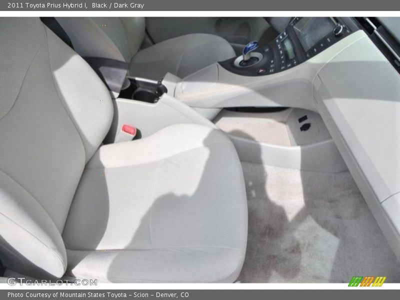 Black / Dark Gray 2011 Toyota Prius Hybrid I