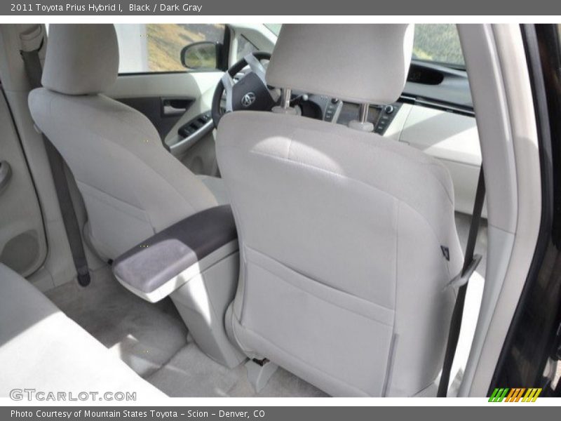 Black / Dark Gray 2011 Toyota Prius Hybrid I