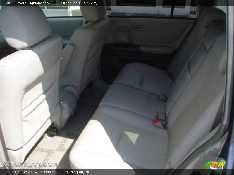 Bluestone Metallic / Gray 2005 Toyota Highlander V6