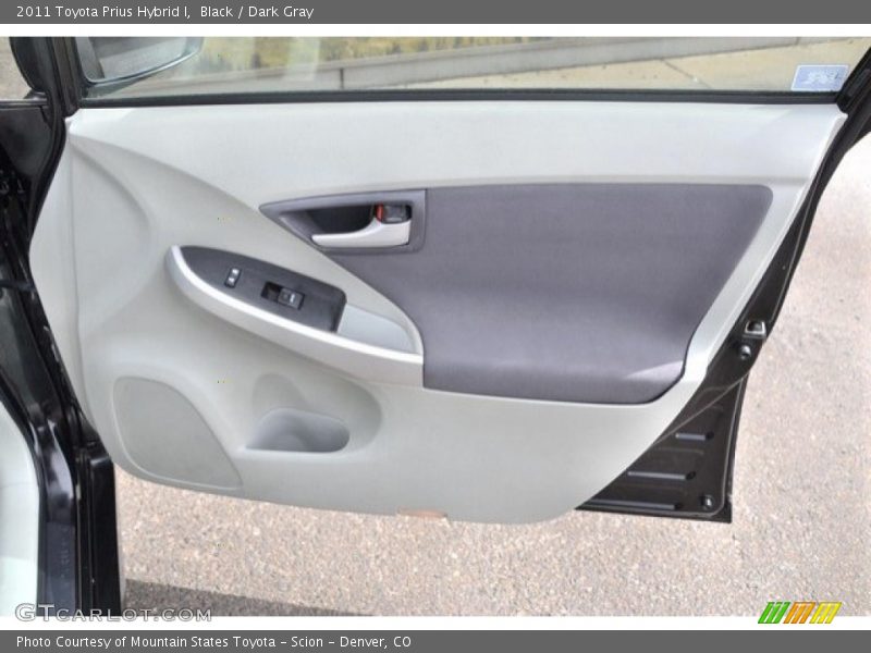 Black / Dark Gray 2011 Toyota Prius Hybrid I