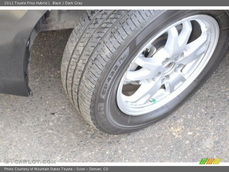 Black / Dark Gray 2011 Toyota Prius Hybrid I