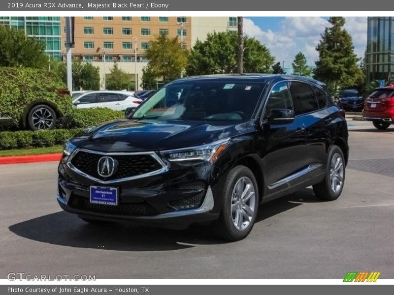 Majestic Black Pearl / Ebony 2019 Acura RDX Advance