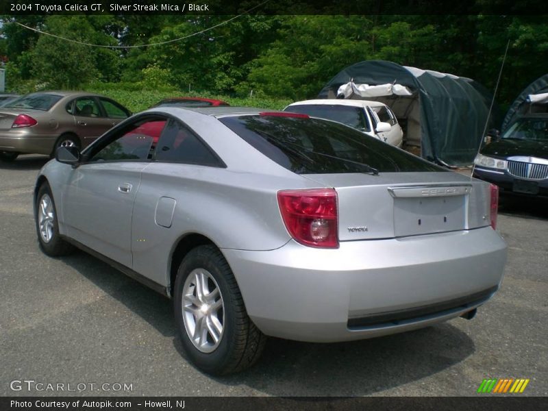Silver Streak Mica / Black 2004 Toyota Celica GT