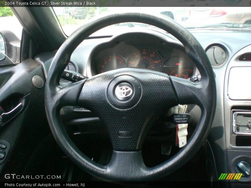 Silver Streak Mica / Black 2004 Toyota Celica GT