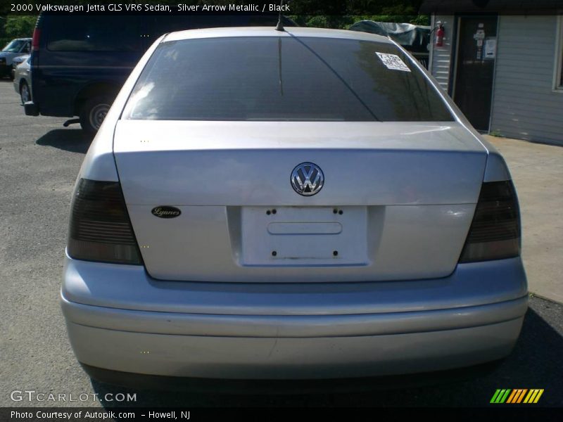 Silver Arrow Metallic / Black 2000 Volkswagen Jetta GLS VR6 Sedan