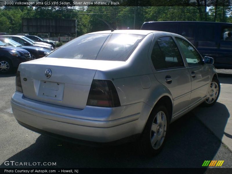 Silver Arrow Metallic / Black 2000 Volkswagen Jetta GLS VR6 Sedan