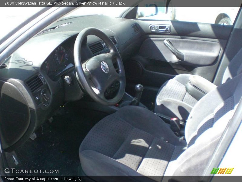 Silver Arrow Metallic / Black 2000 Volkswagen Jetta GLS VR6 Sedan