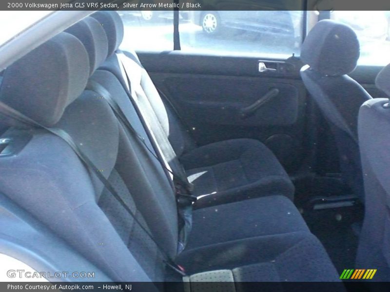 Silver Arrow Metallic / Black 2000 Volkswagen Jetta GLS VR6 Sedan
