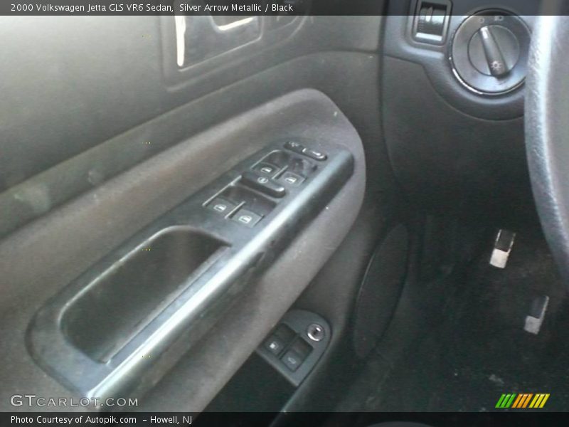 Silver Arrow Metallic / Black 2000 Volkswagen Jetta GLS VR6 Sedan