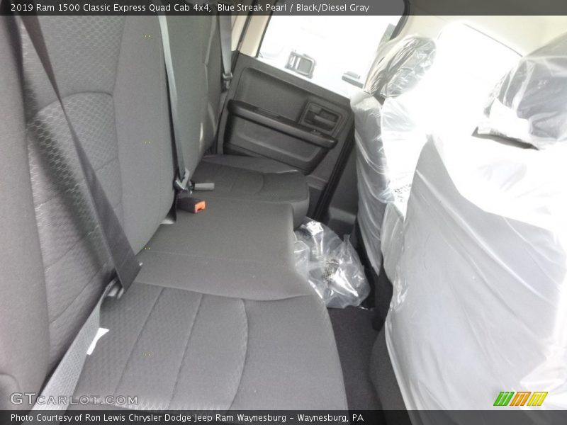 Blue Streak Pearl / Black/Diesel Gray 2019 Ram 1500 Classic Express Quad Cab 4x4