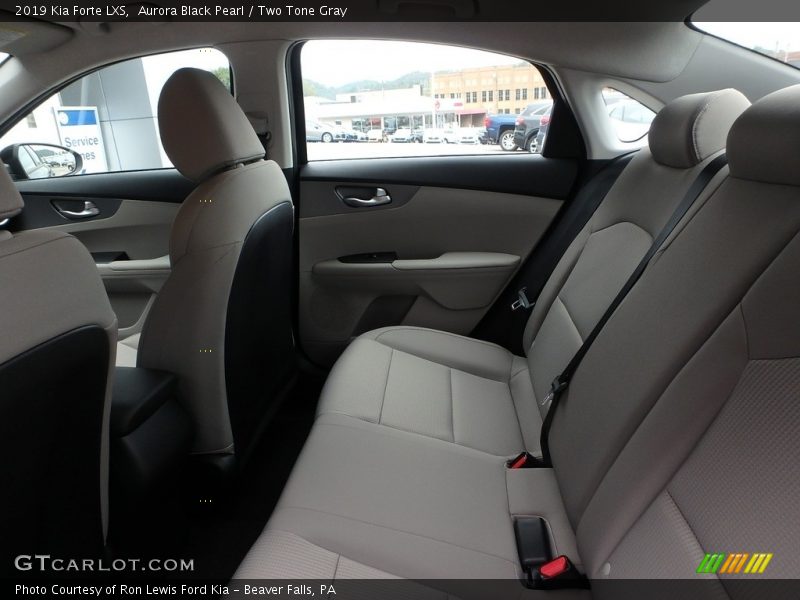Rear Seat of 2019 Forte LXS