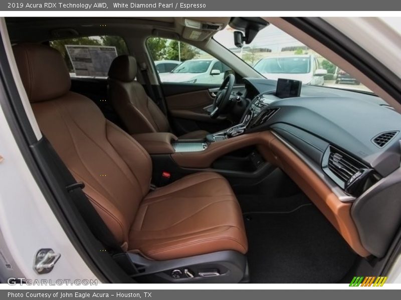 Front Seat of 2019 RDX Technology AWD