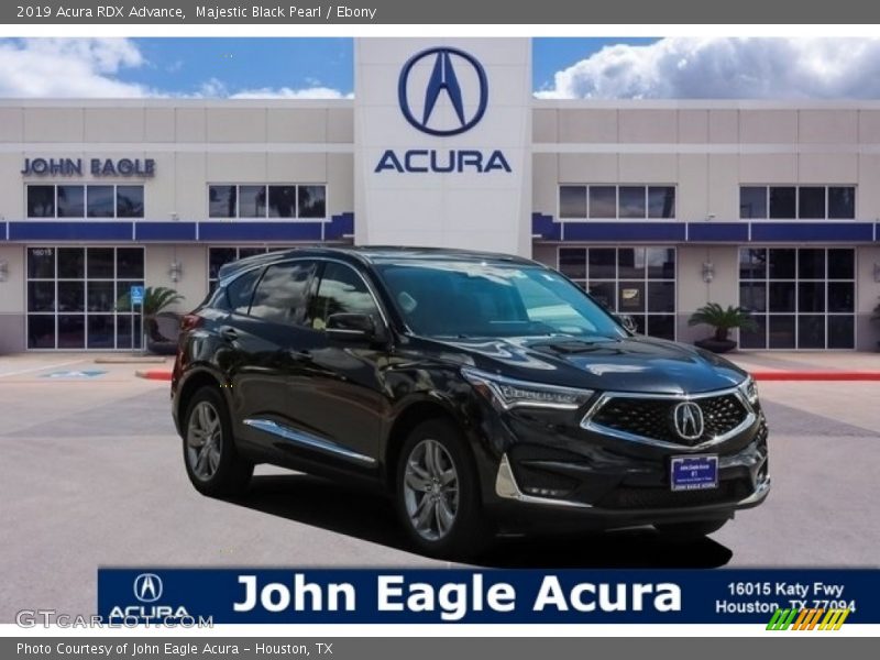 Majestic Black Pearl / Ebony 2019 Acura RDX Advance
