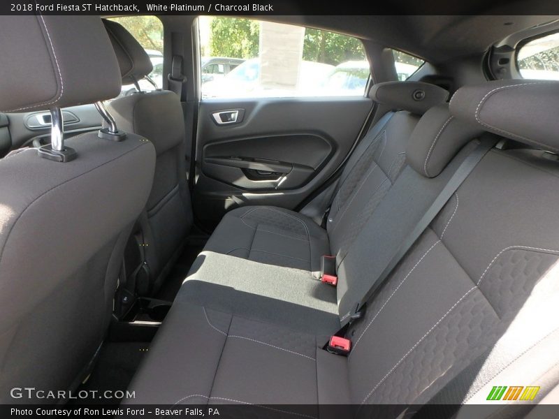 White Platinum / Charcoal Black 2018 Ford Fiesta ST Hatchback