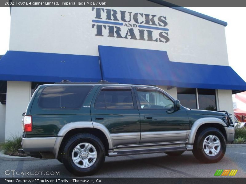 Imperial Jade Mica / Oak 2002 Toyota 4Runner Limited