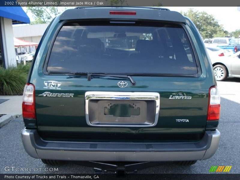 Imperial Jade Mica / Oak 2002 Toyota 4Runner Limited