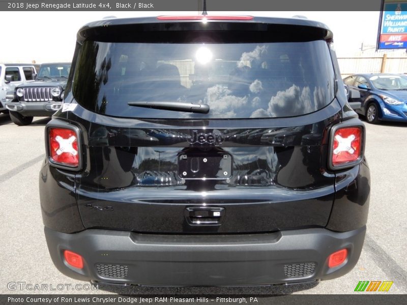 Black / Black 2018 Jeep Renegade Latitude 4x4