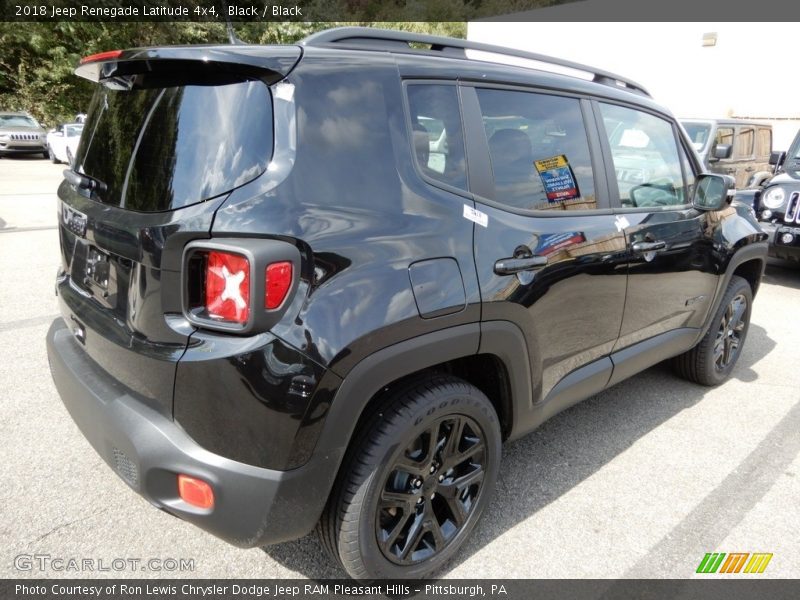 Black / Black 2018 Jeep Renegade Latitude 4x4