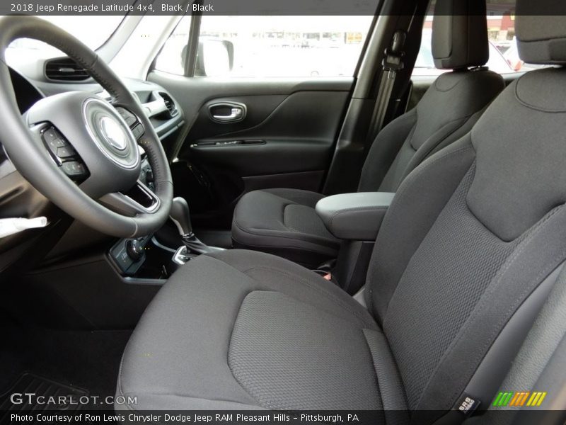 Black / Black 2018 Jeep Renegade Latitude 4x4