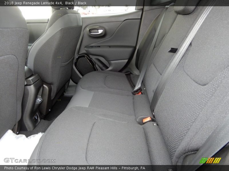 Black / Black 2018 Jeep Renegade Latitude 4x4
