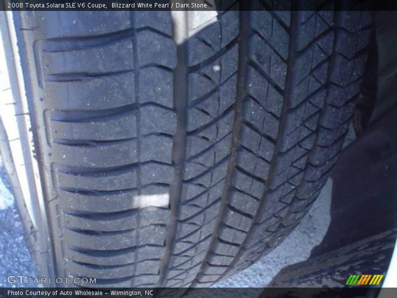 Blizzard White Pearl / Dark Stone 2008 Toyota Solara SLE V6 Coupe