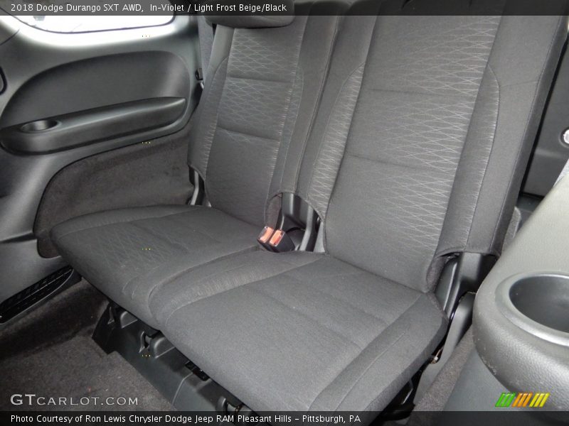 In–Violet / Light Frost Beige/Black 2018 Dodge Durango SXT AWD