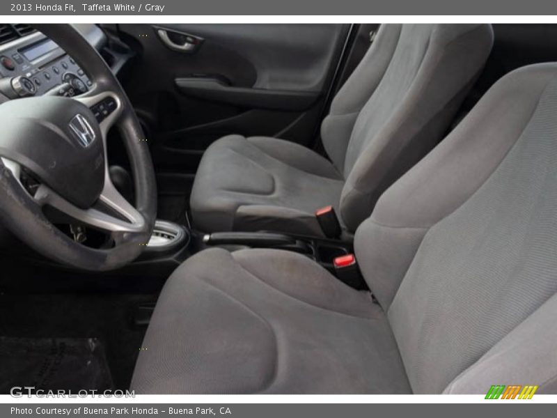 Taffeta White / Gray 2013 Honda Fit