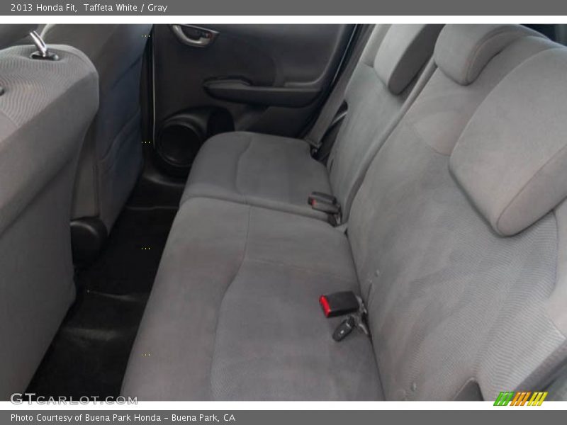 Taffeta White / Gray 2013 Honda Fit