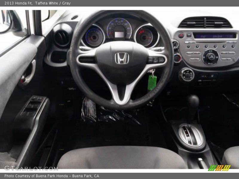 Taffeta White / Gray 2013 Honda Fit