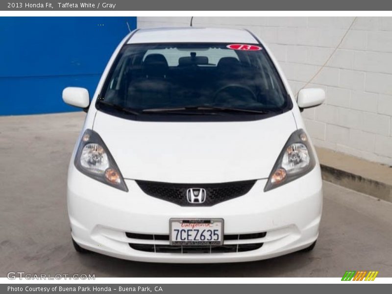 Taffeta White / Gray 2013 Honda Fit