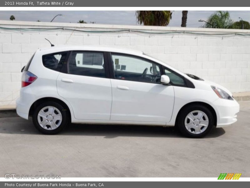 Taffeta White / Gray 2013 Honda Fit