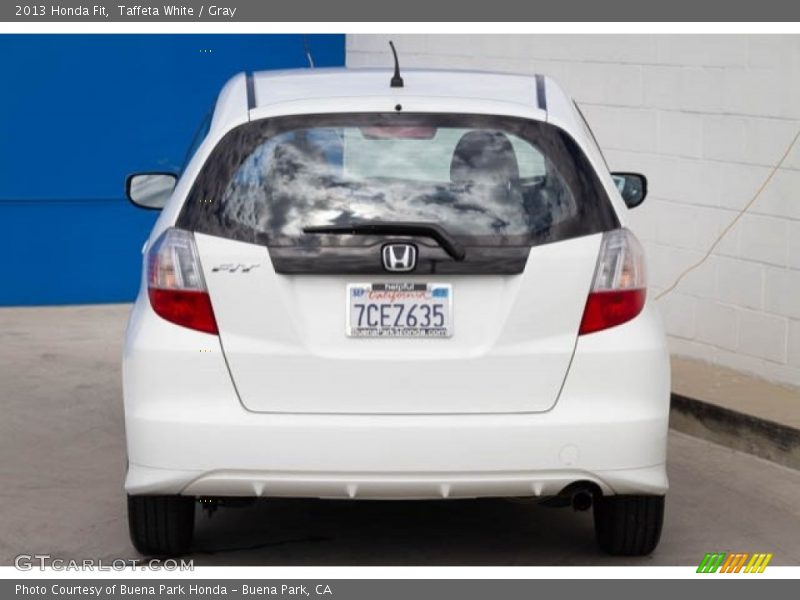 Taffeta White / Gray 2013 Honda Fit