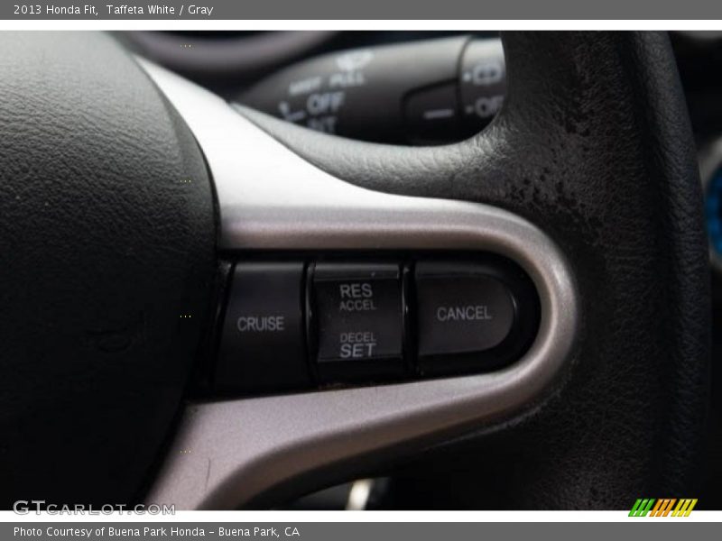 Taffeta White / Gray 2013 Honda Fit