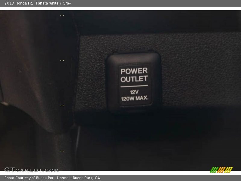 Taffeta White / Gray 2013 Honda Fit