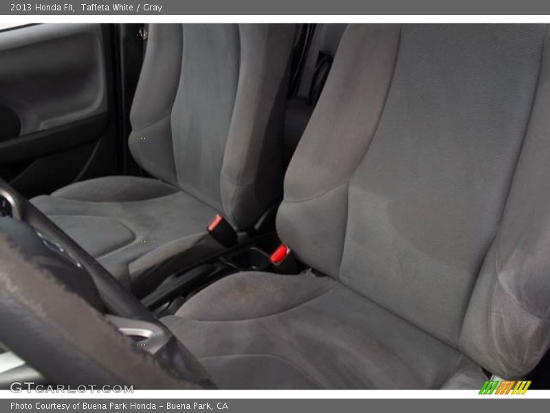 Taffeta White / Gray 2013 Honda Fit