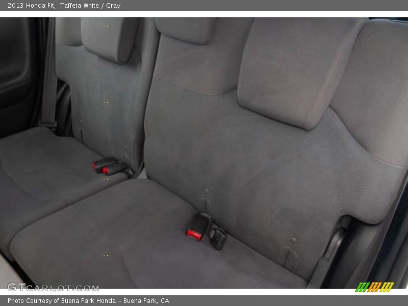 Taffeta White / Gray 2013 Honda Fit