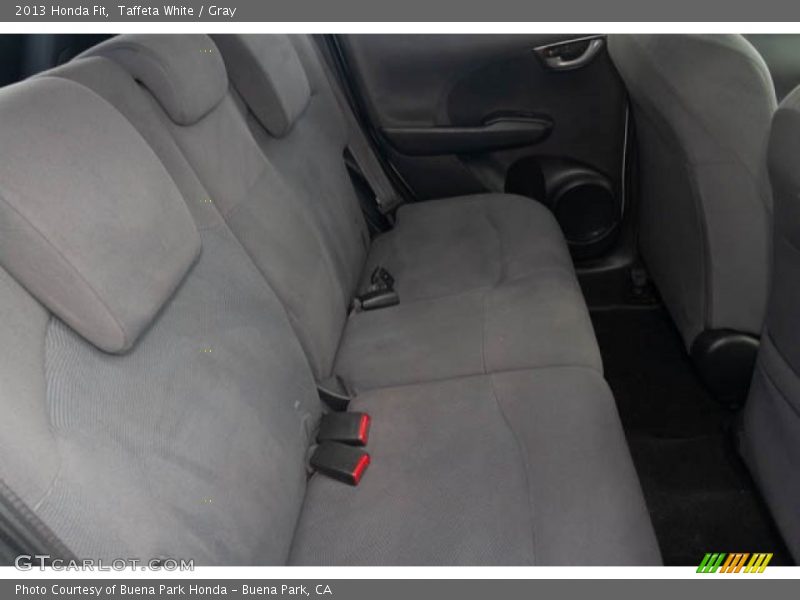 Taffeta White / Gray 2013 Honda Fit