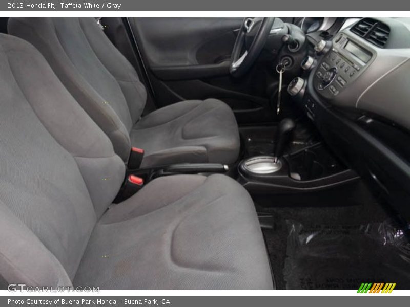 Taffeta White / Gray 2013 Honda Fit