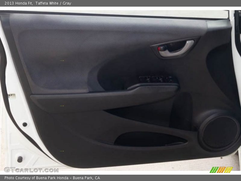 Taffeta White / Gray 2013 Honda Fit