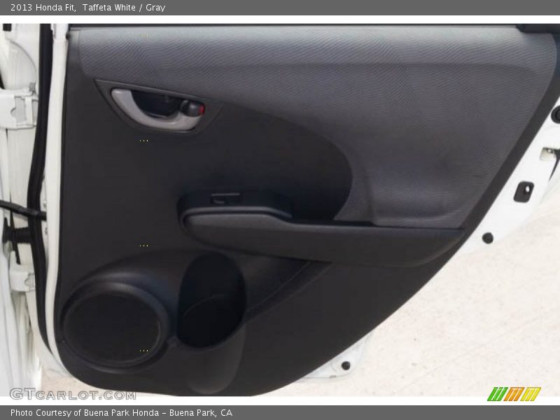 Taffeta White / Gray 2013 Honda Fit