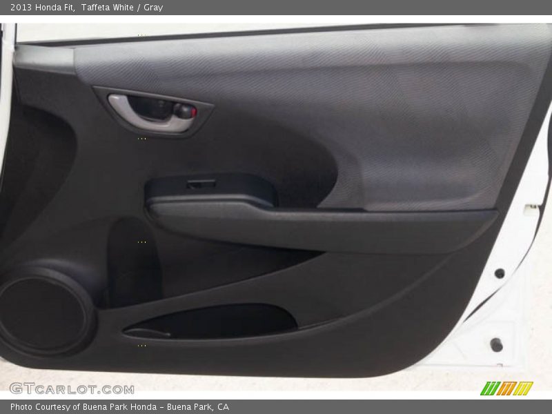 Taffeta White / Gray 2013 Honda Fit