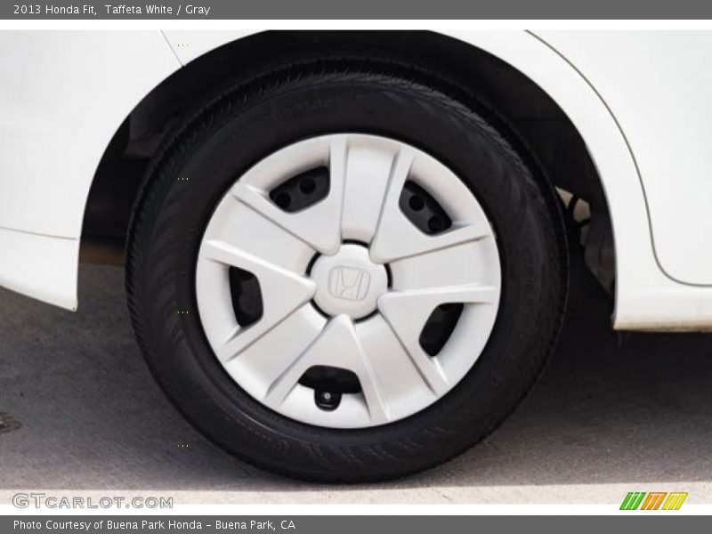 Taffeta White / Gray 2013 Honda Fit
