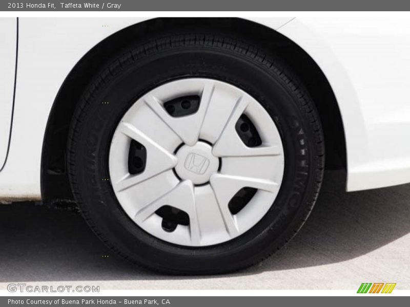 Taffeta White / Gray 2013 Honda Fit