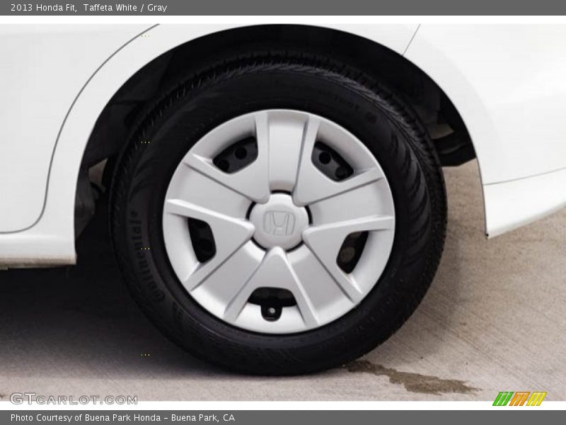 Taffeta White / Gray 2013 Honda Fit