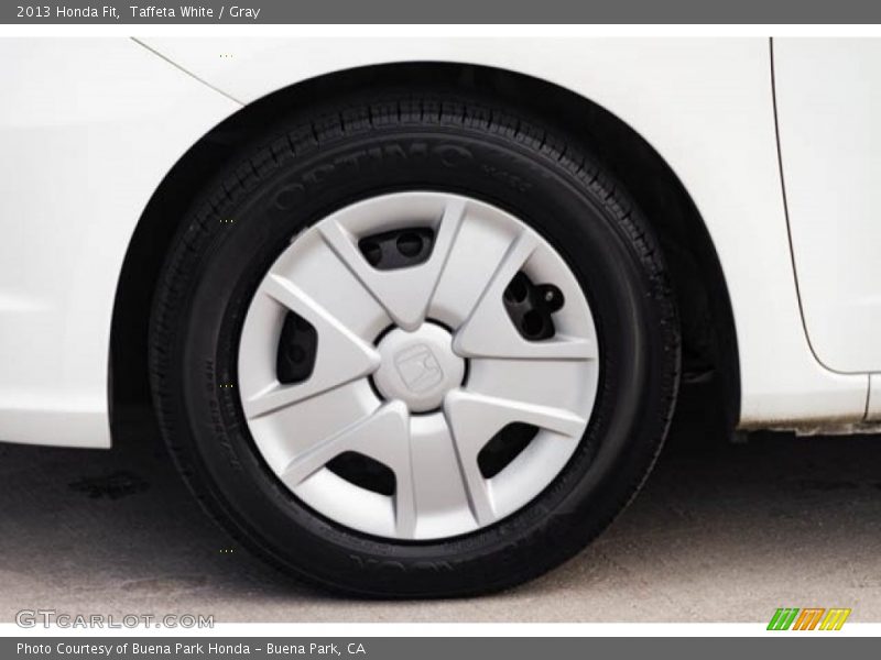 Taffeta White / Gray 2013 Honda Fit