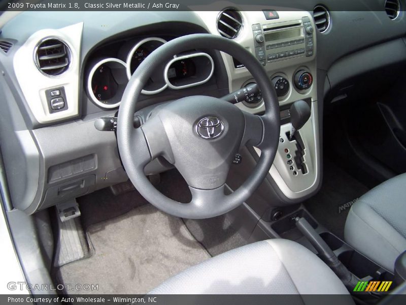 Classic Silver Metallic / Ash Gray 2009 Toyota Matrix 1.8
