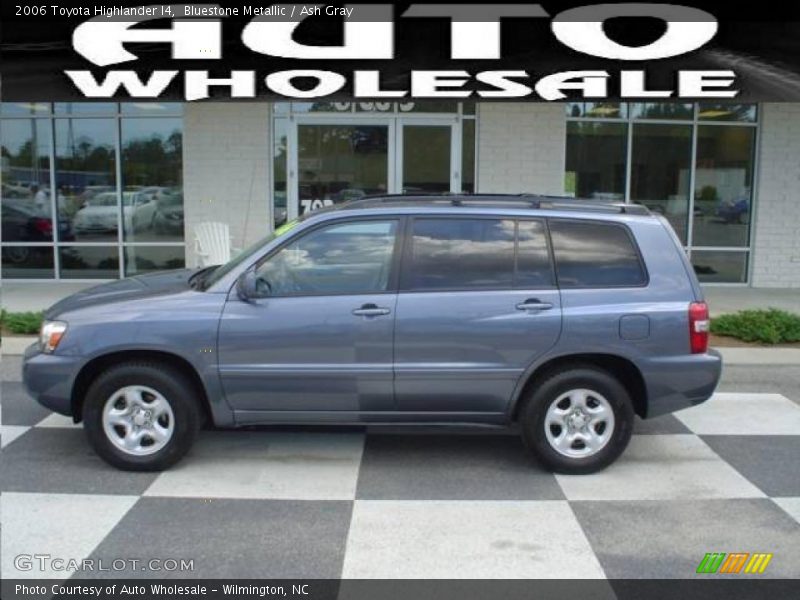 Bluestone Metallic / Ash Gray 2006 Toyota Highlander I4