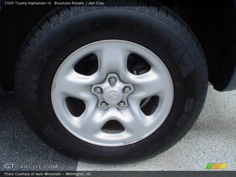 Bluestone Metallic / Ash Gray 2006 Toyota Highlander I4