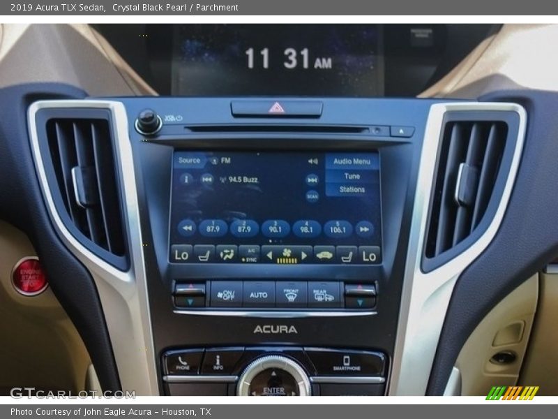 Crystal Black Pearl / Parchment 2019 Acura TLX Sedan