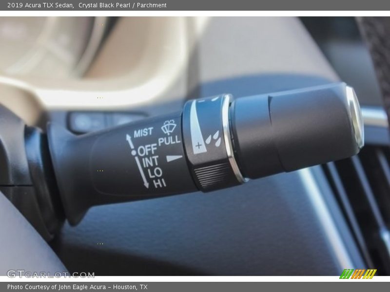 Crystal Black Pearl / Parchment 2019 Acura TLX Sedan